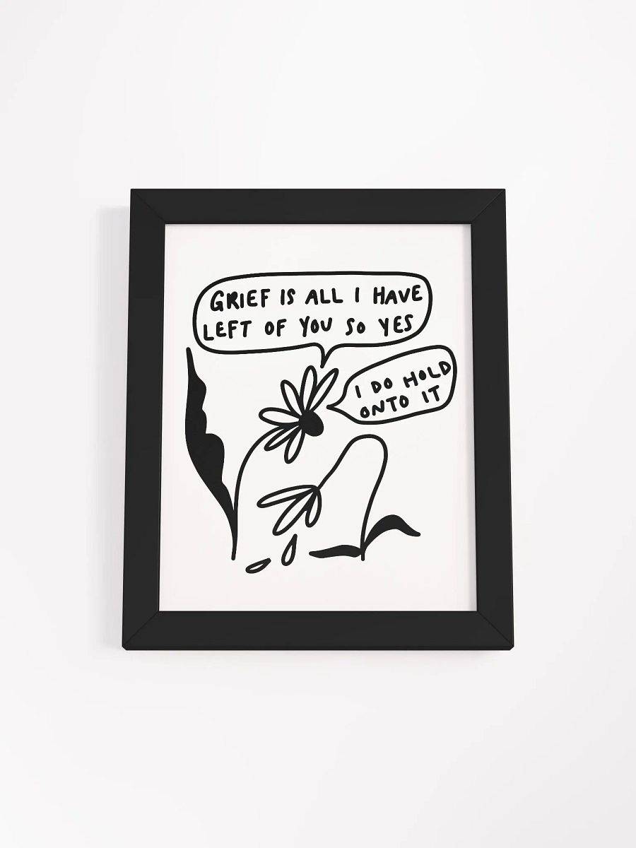 Grief Framed Art Print product image (1)