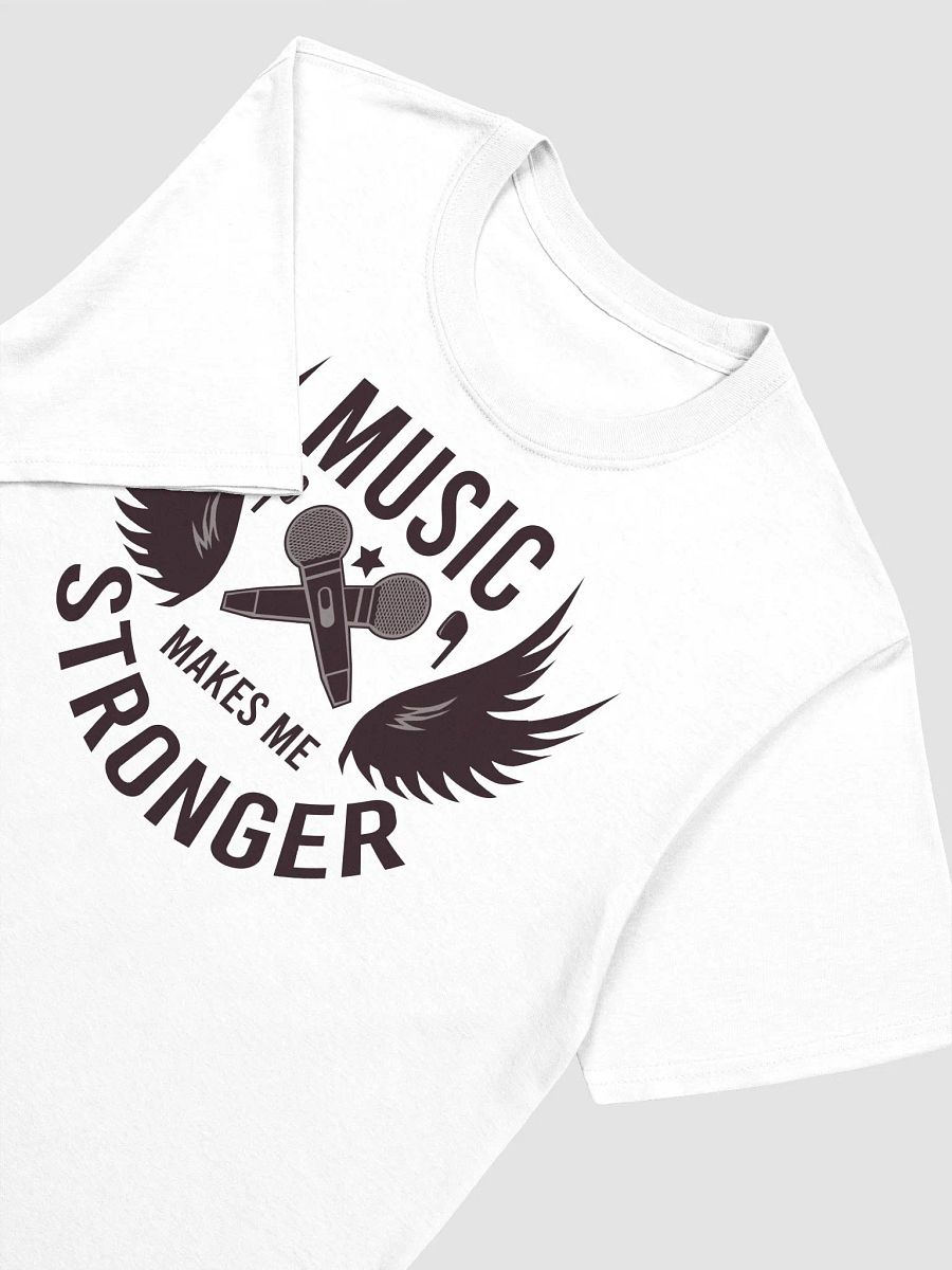 Vintage Music Makes Me Stronger Tee product image (3)