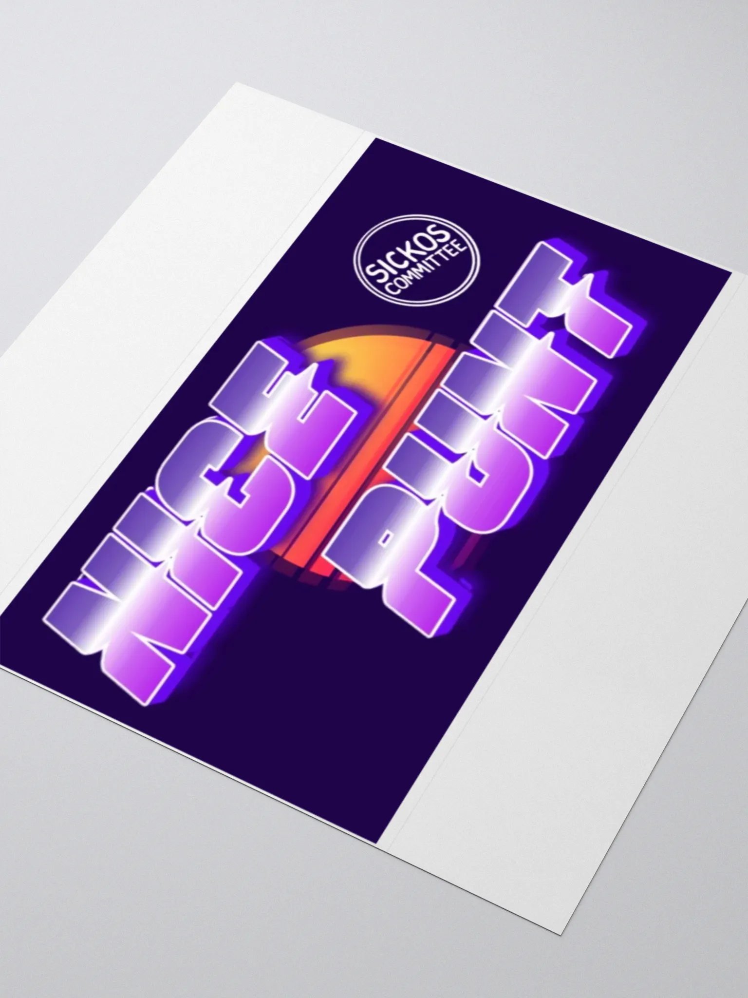 Nice Punt Sticker (3 Sizes) product image (3)