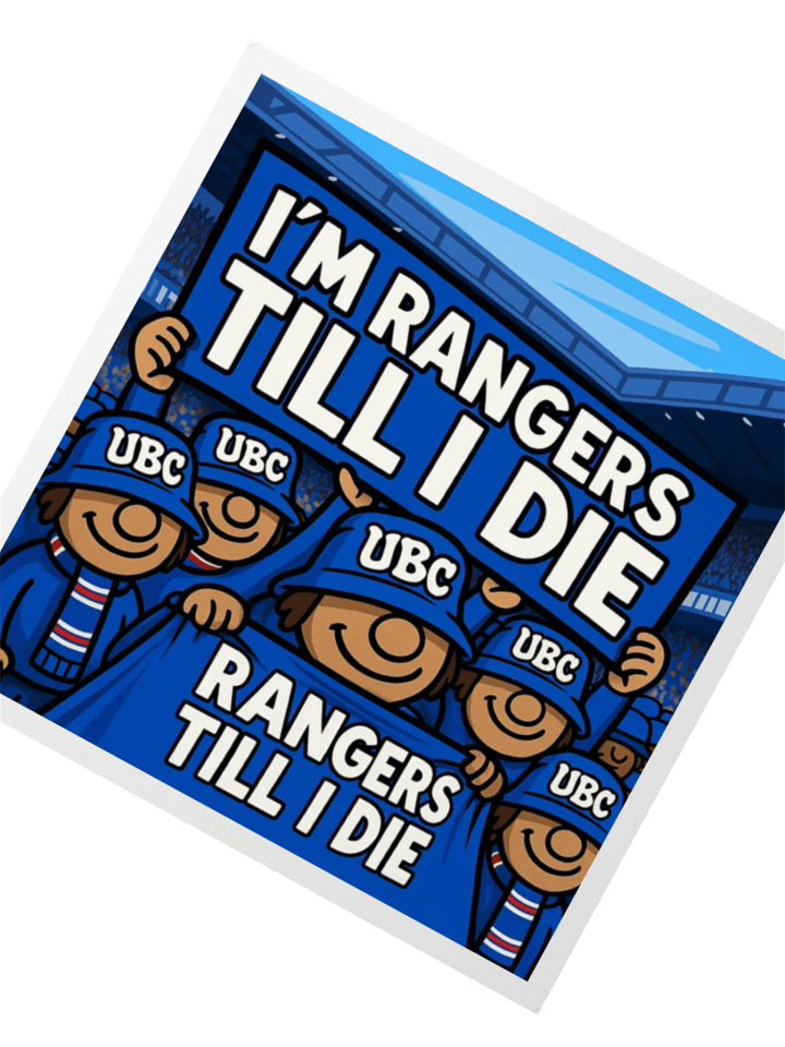 UBC "Rangers T.I.D" Sticker product image (2)
