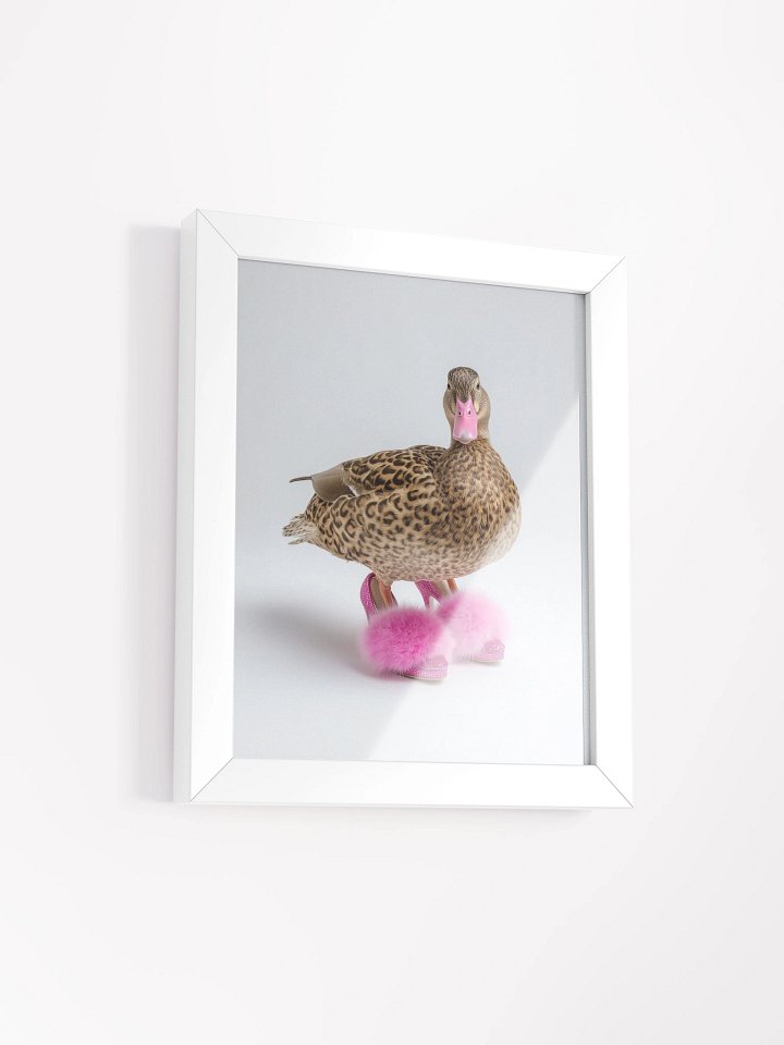 Glam Duck - Framed High-Quality Matte Poster product image (26)