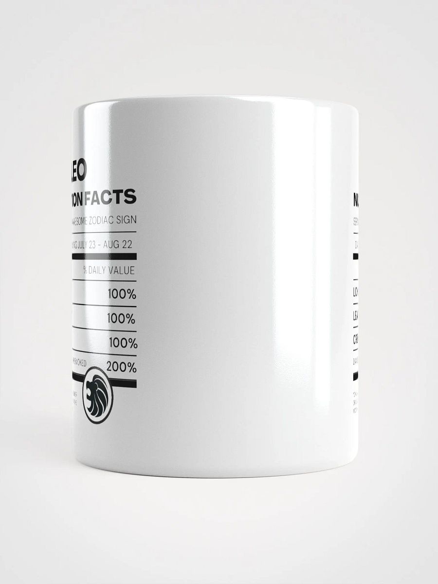 Leo Nutrition Facts Mug product image (6)