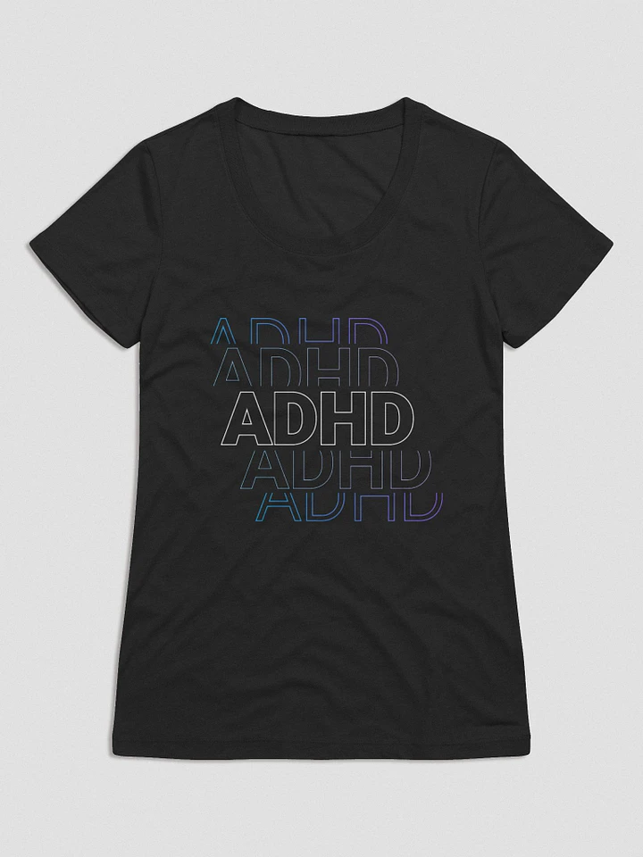 Women's ADHD Outlines T-Shirt product image (1)