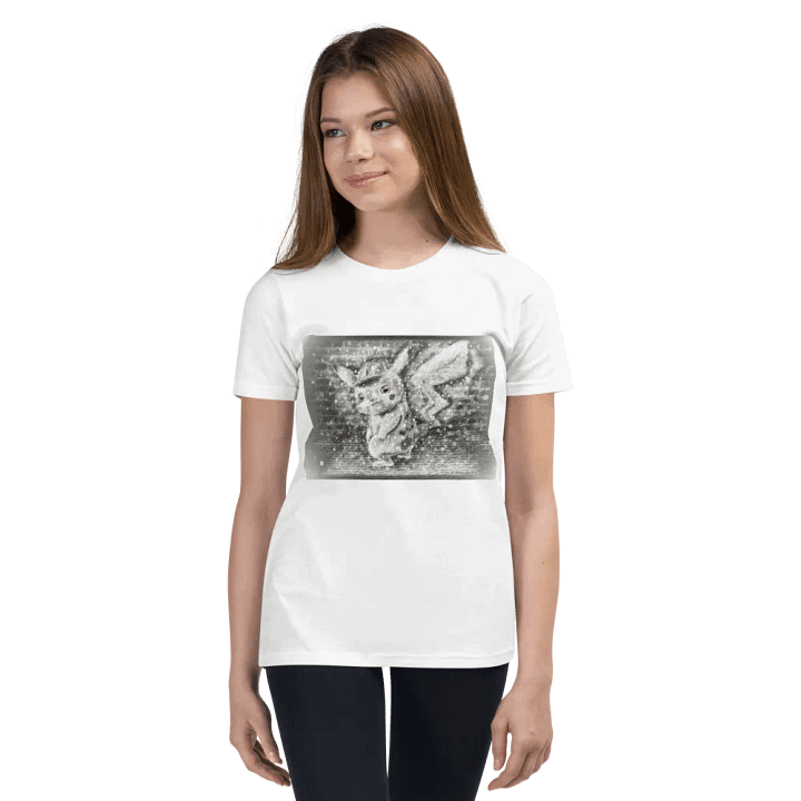Nashīnasu - Pikachu Drawing White T-Shirt product image (2)