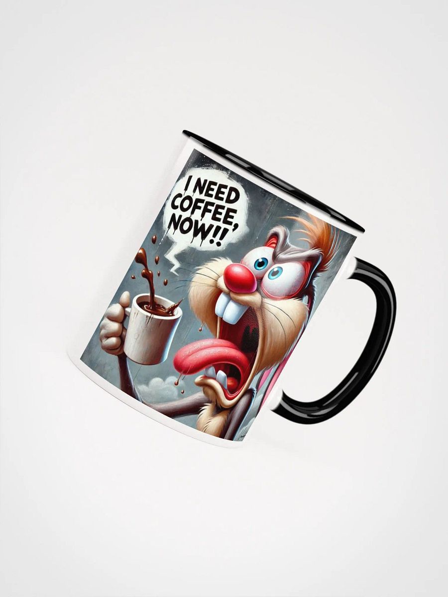 Frantic Coffee Lover Ceramic Mug product image (8)