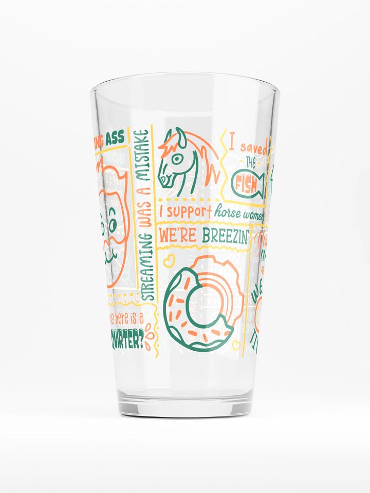 !quote Pint Glass product image (2)
