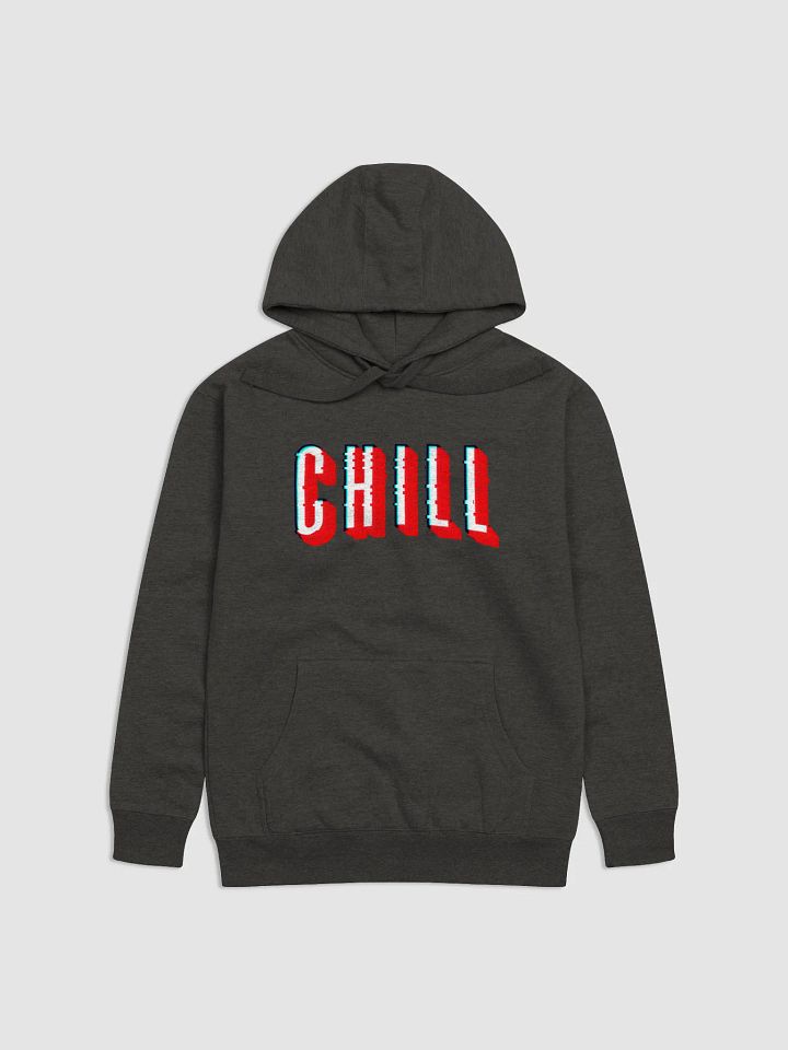 ... and Chill "retro glitched" hoodie product image (1)