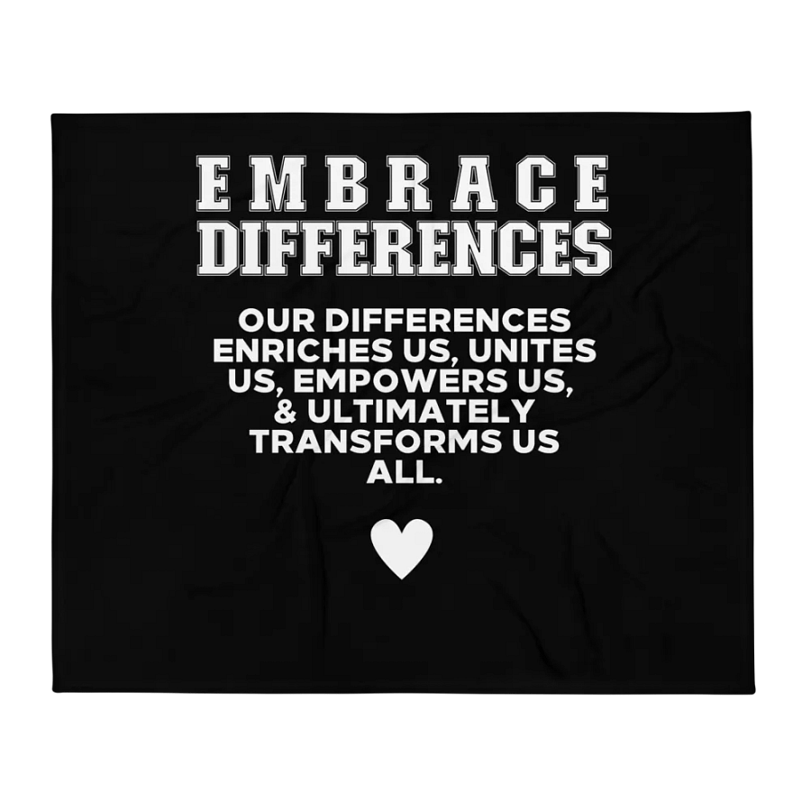 Embrace Difference Blanket product image (3)