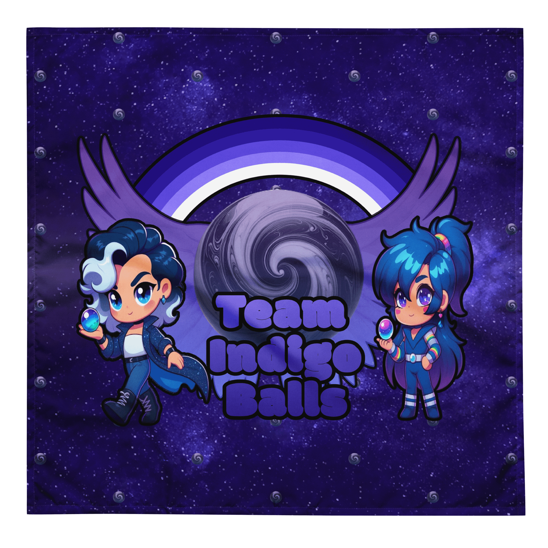 Team Indigo Ball Rag product image (1)