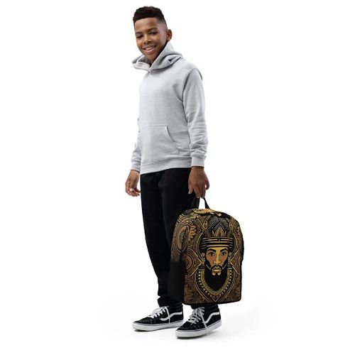🌍✨ Elevate your style with the Africita Ornate Symmetry All-Over Backpack! Perfect for school, travel, or everyday adventures...