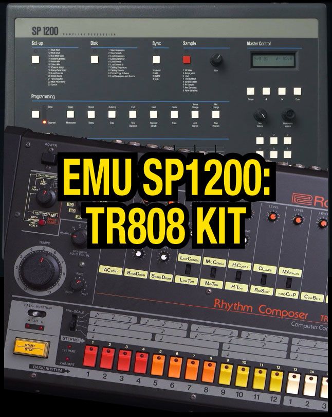 Emu SP1200: TR808 Kit product image (1)