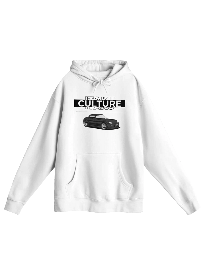 Itaku's Cappuccino Hoodie (Black Text) product image (1)