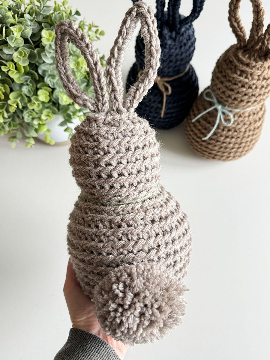 Rustic Farmhouse Bunny Crochet Pattern product image (10)