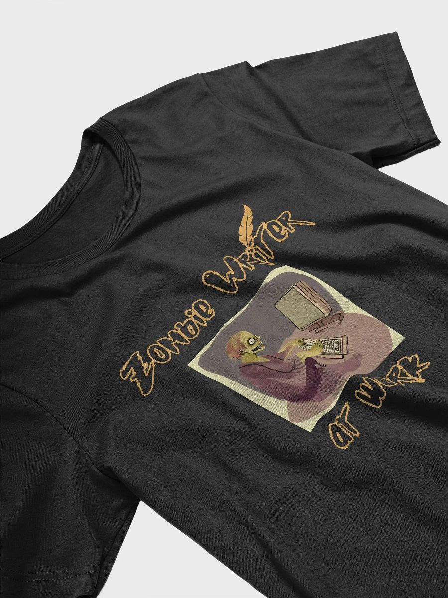 Zombie Writer at Work Supersoft T-shirt product image (28)
