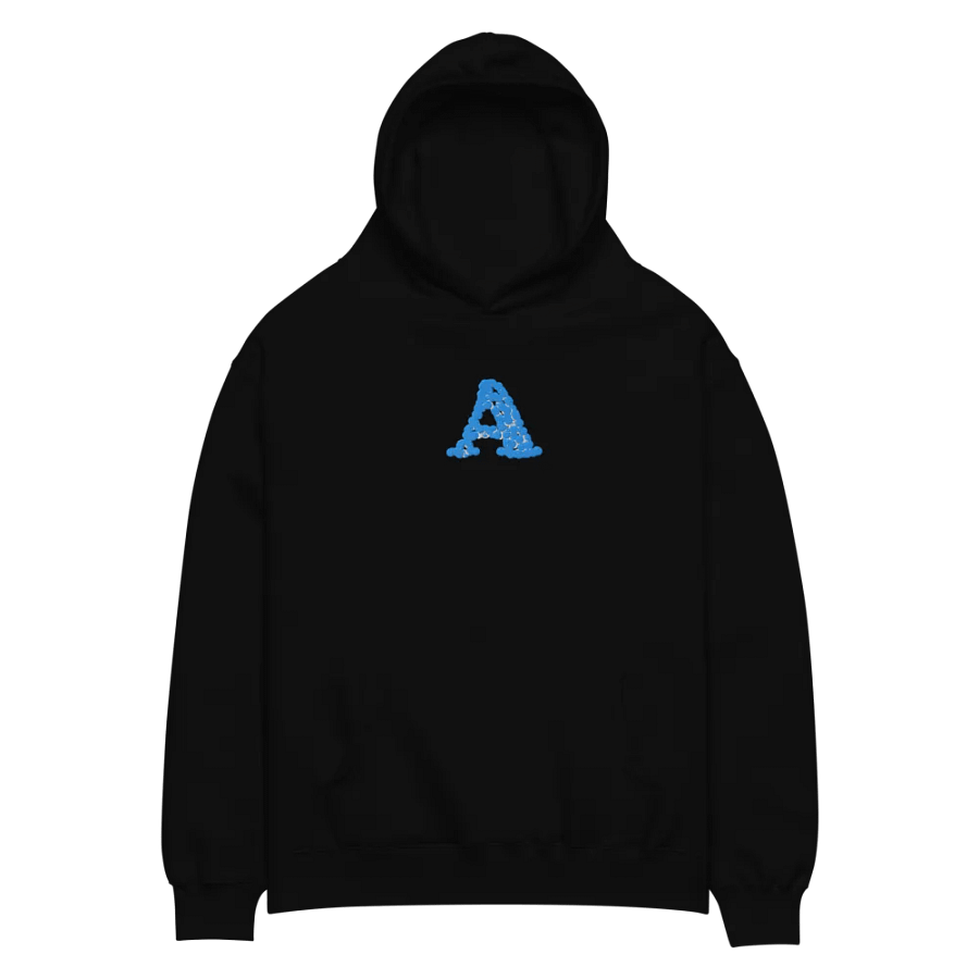 Initial Letter Of Name "B" is Embroidered Unisex Oversized Hoodie product image (2)