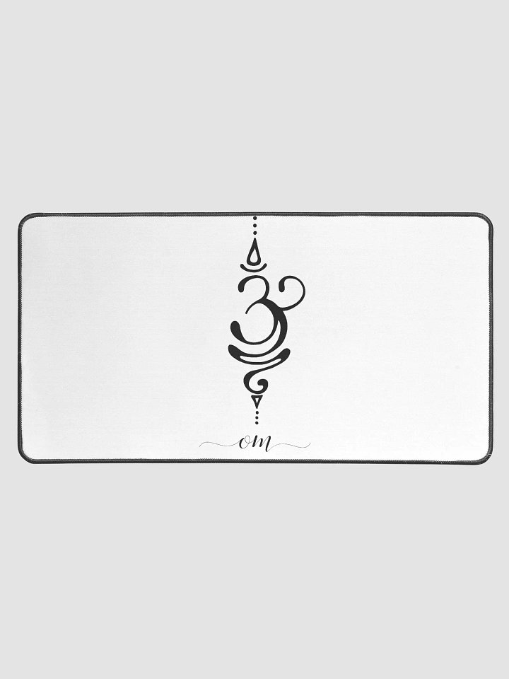 "Om Desk Mat: A Foundation of Focus and Peace" product image (1)