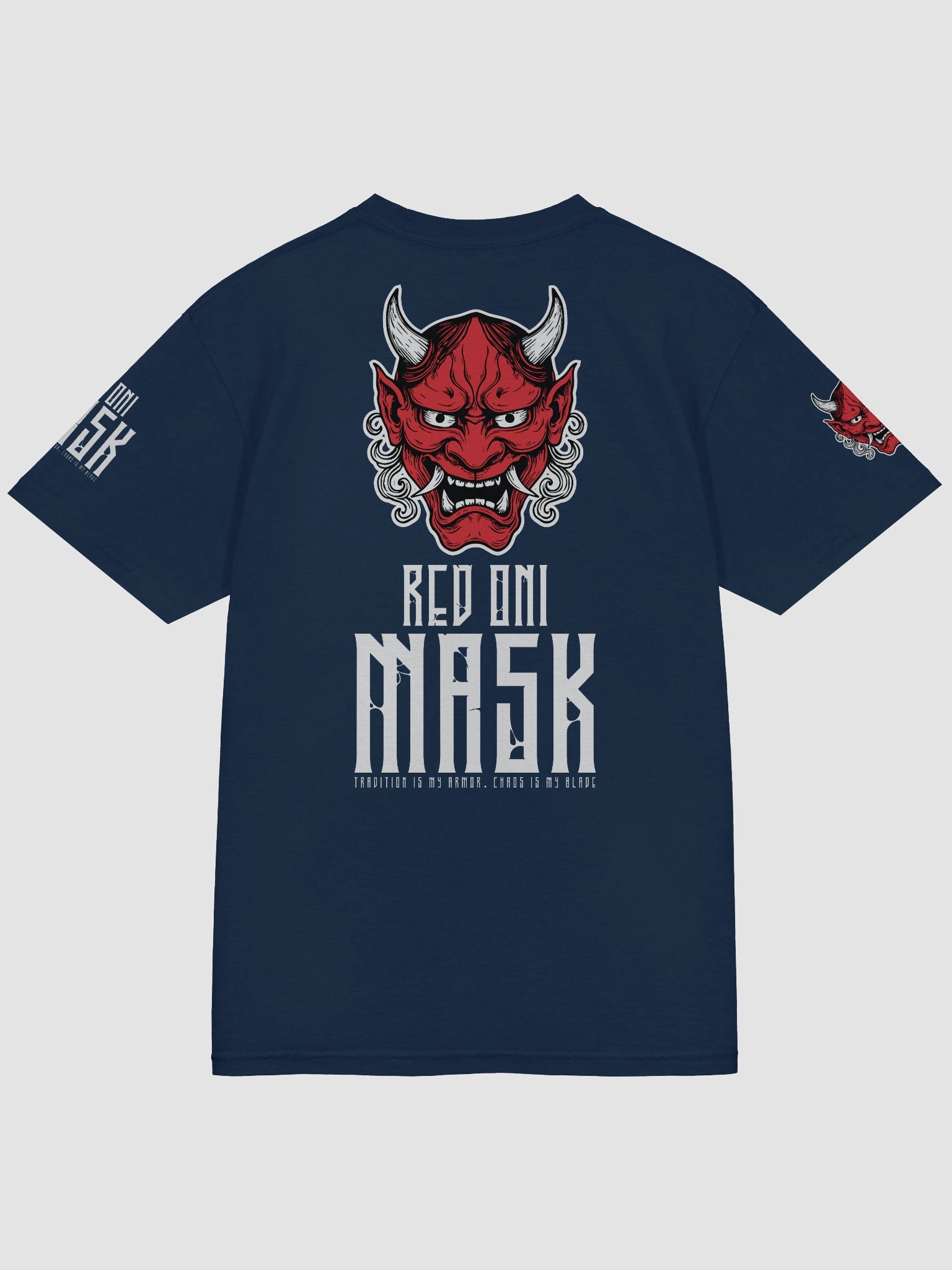 Red Oni Mask – Warrior of Shadows and Steel product image (47)