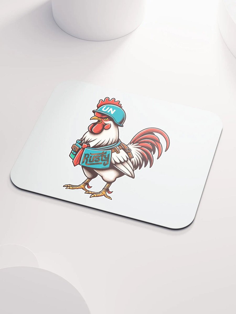 Rusty Rooster Classic Mousepad (Cigar-Free Edition) product image (3)