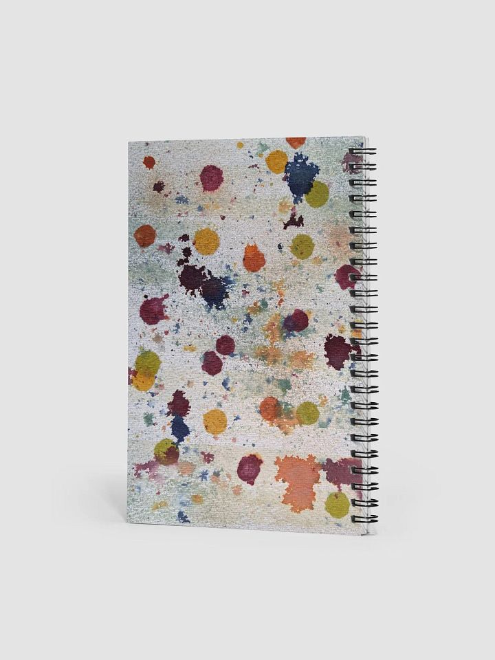 Floating Dots Spiral Notebook product image (2)