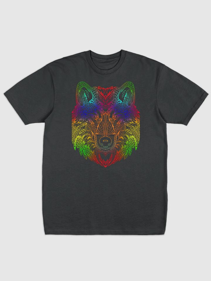 Vibrant Wolf Graphic Tee product image (2)