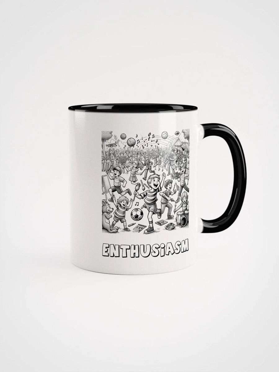 Enthusiasm’s Boundless Spark Coloring Book Mug product image (1)