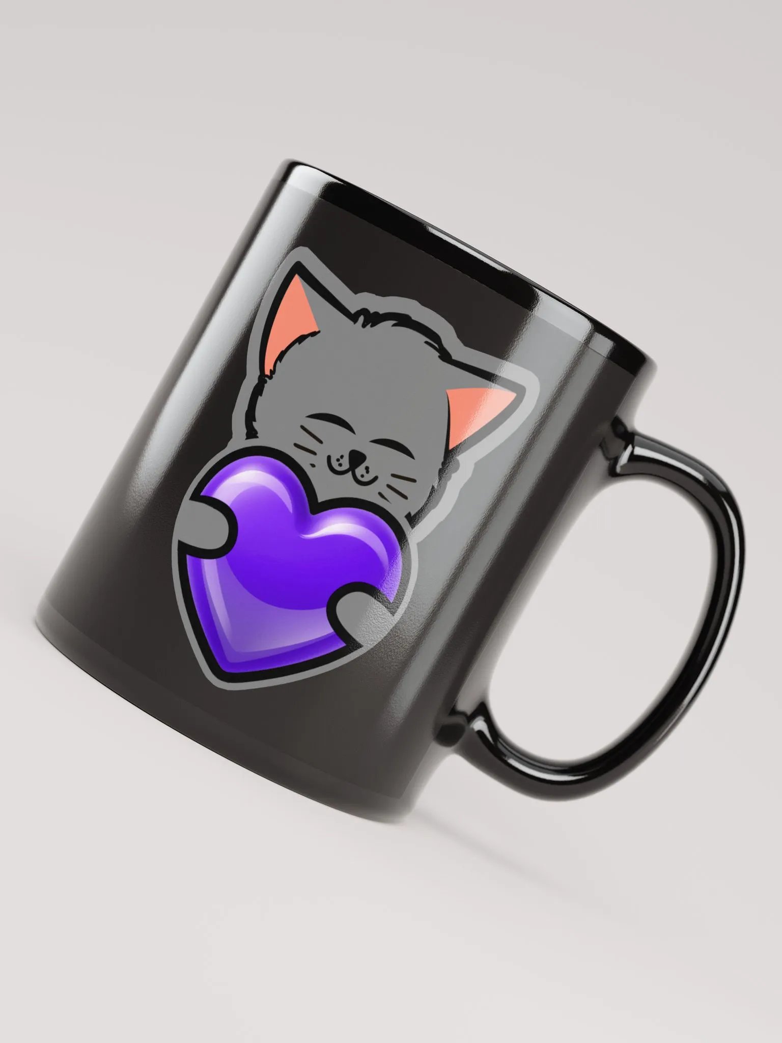 Mus Hugging a Heart Mug product image (8)