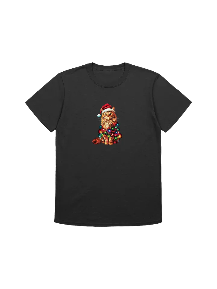Cute Christmas Orange Cat Lover Unisex T-Shirt product image (1)