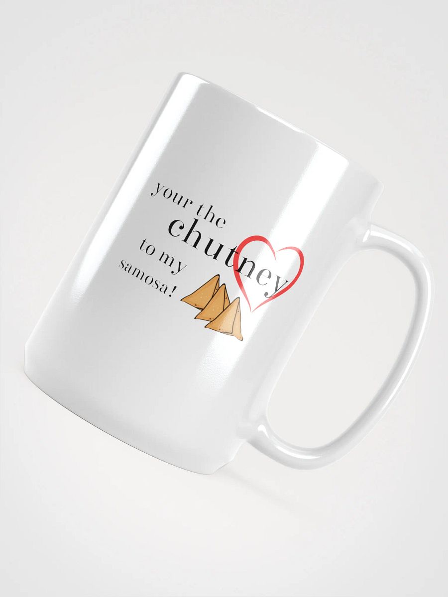 Samosa Love White Glossy Mug product image (4)