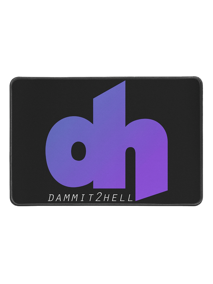d2h Logo Desk Mat 12" x 18" product image (1)