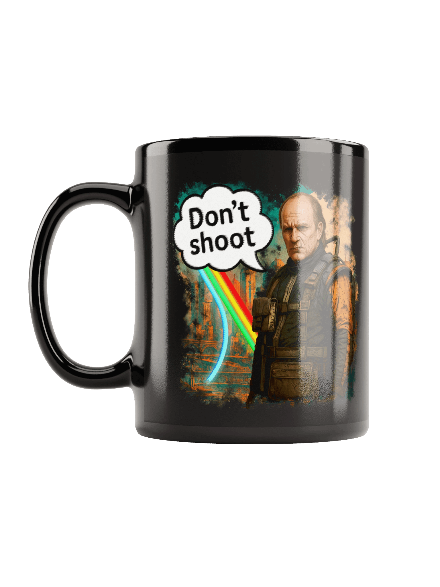 Don’t Shoot Mug (Dark Edition) product image (6)