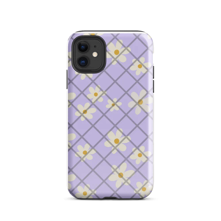 Daisy Grid Tough iPhone Case product image (24)