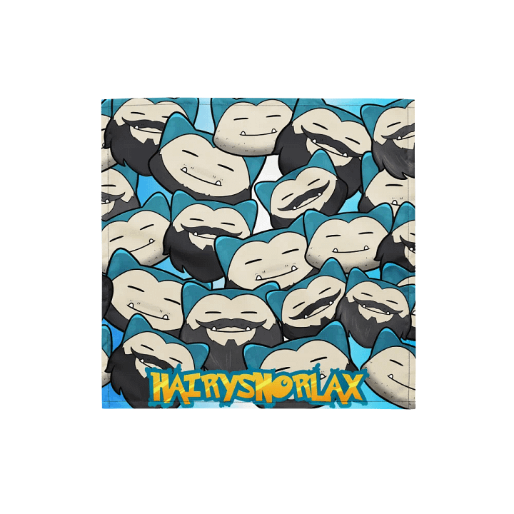 Hairy Snorlax All-Over Bandana product image (1)