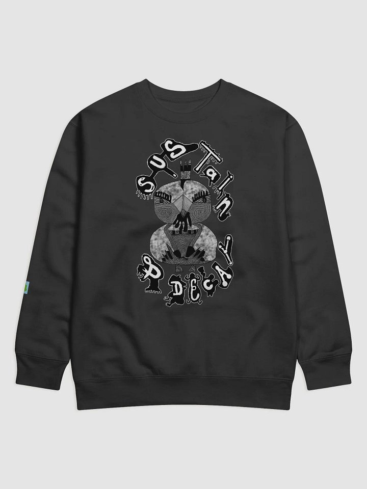 Sustain & Decay Crewneck- Large Rooster Logo product image (5)