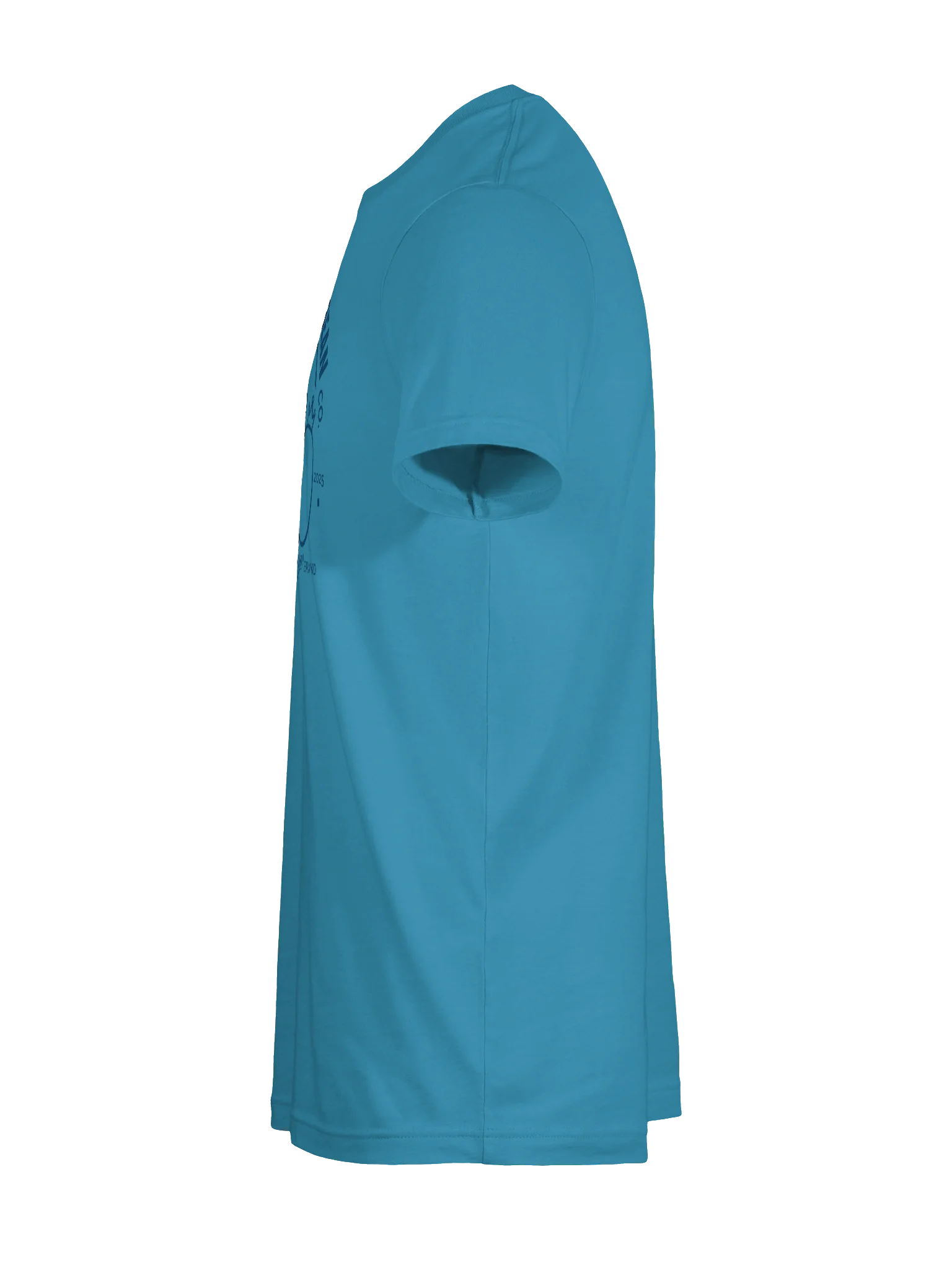 Leaf, Tart & Bean Co. T-shirt (Blue Text) product image (11)