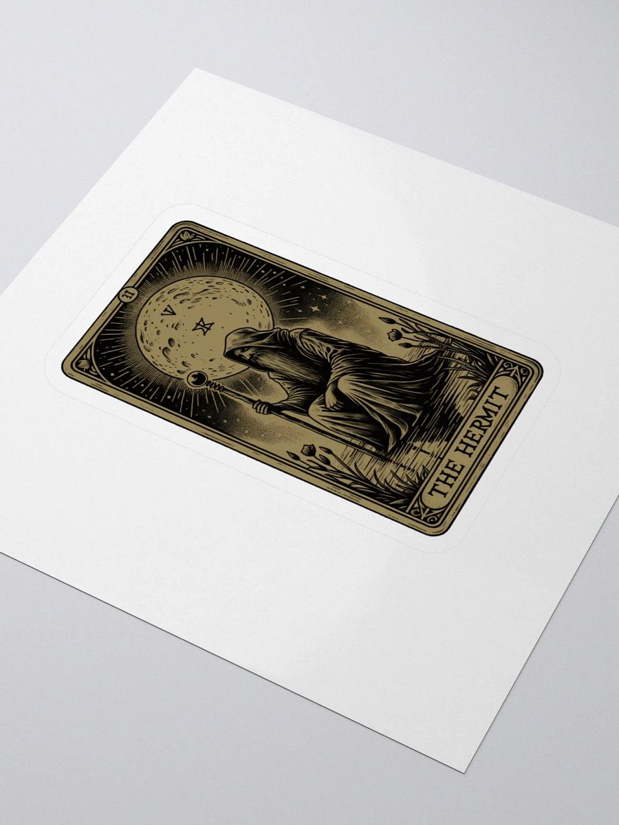 The Hermit Tarot Card Sticker product image (2)