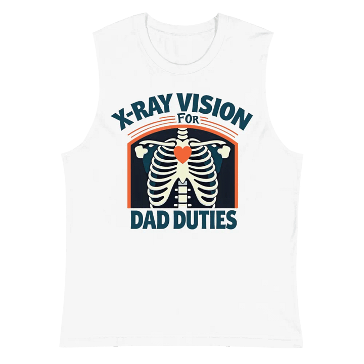 Dad Duties X-Ray Vision Muscle Tank product image (6)