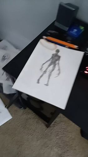 Art  I enjoy drawing sometimes I don't do it very often though