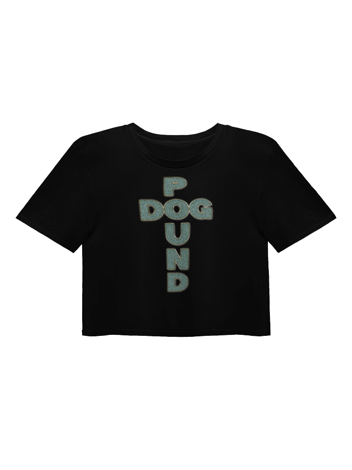 DOG POUND CROSS CROP TOP product image (1)