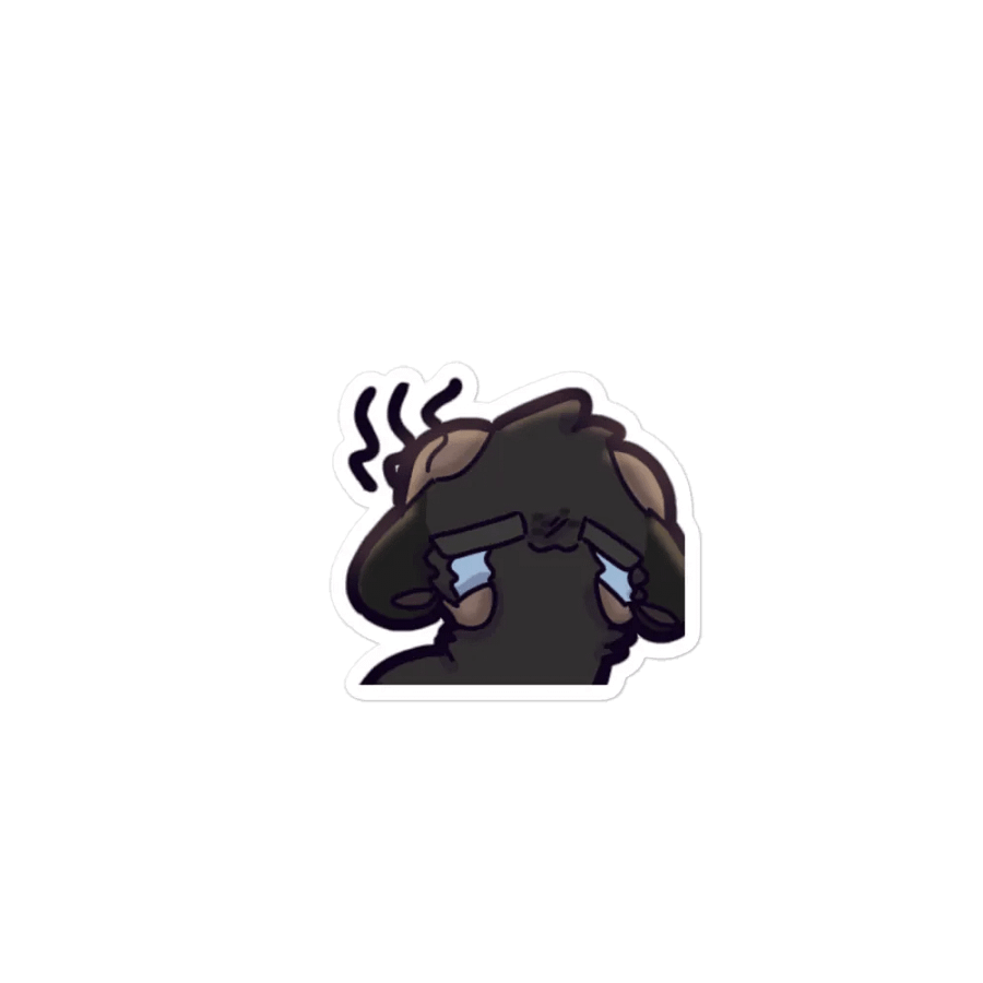 Goat Sad Magnet product image (1)