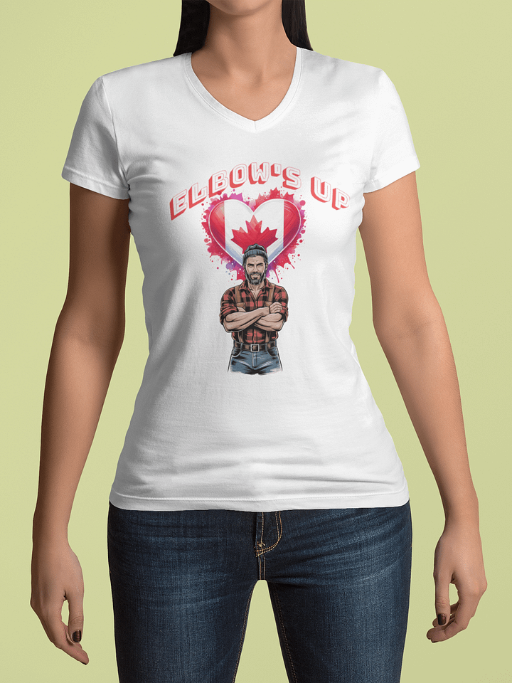 Canadian Heartthrob V-Neck Tee product image (1)