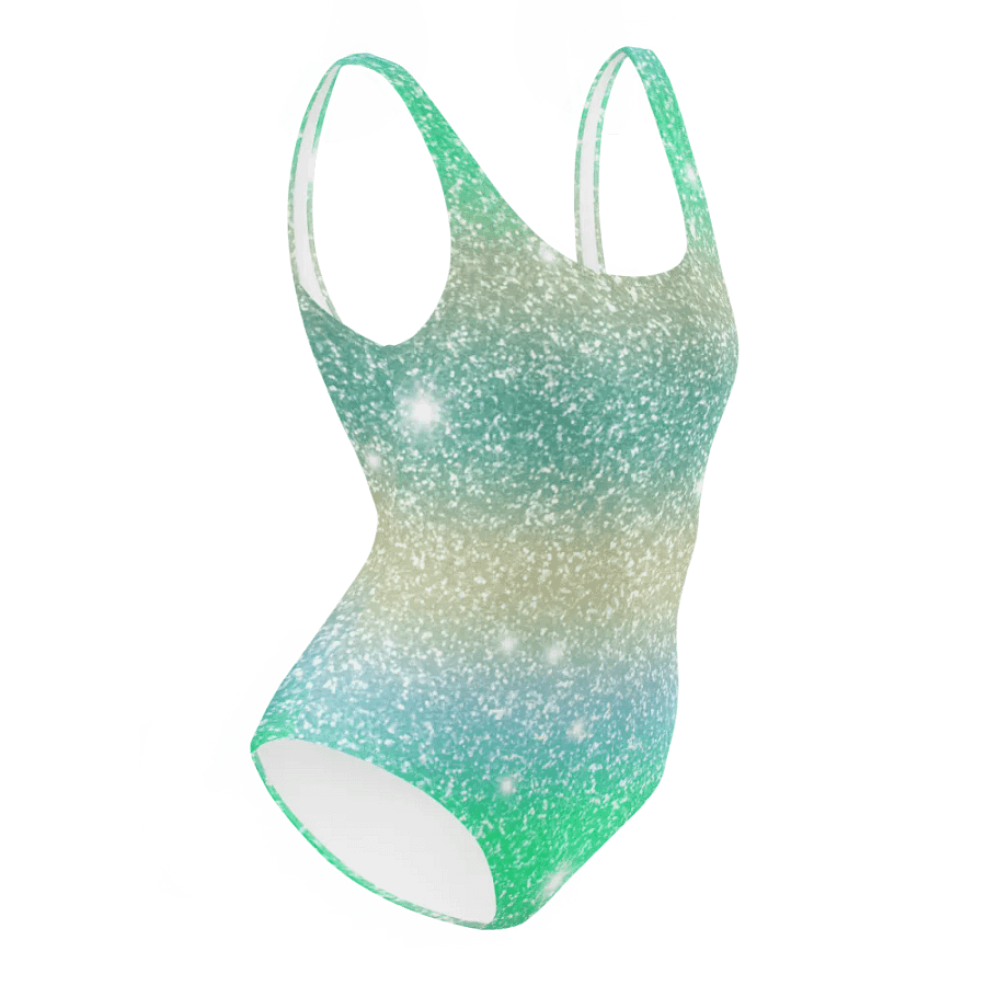 Glitter Unicorn Texture Design One Piece Swimsuit (2) product image (12)