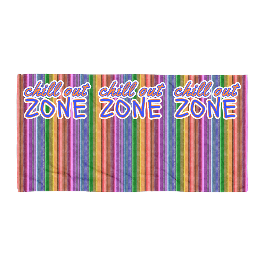Cool Stripes Chill Out Zone Towel product image (4)