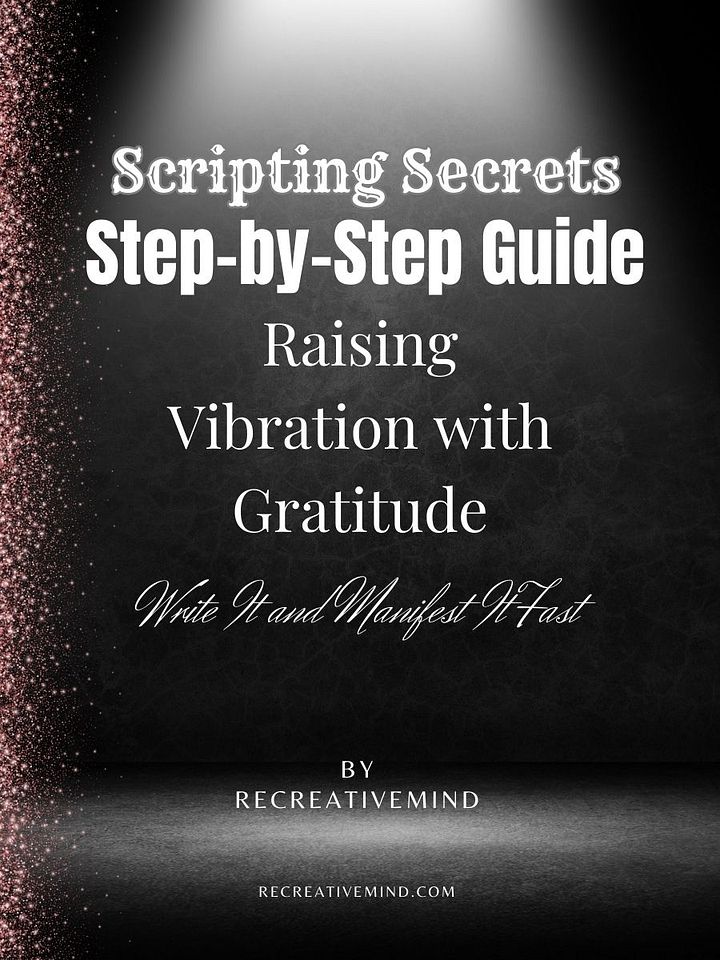 Raising Vibration with Gratitude Scripting Guide product image (1)