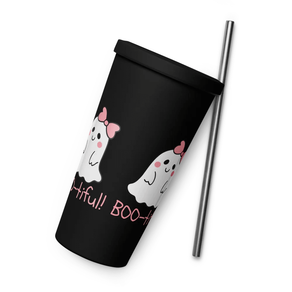 BOO-tiful Insulated Tumbler with Straw product image (7)