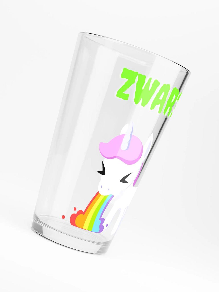 Puking Unicorn Pint Glass product image (6)
