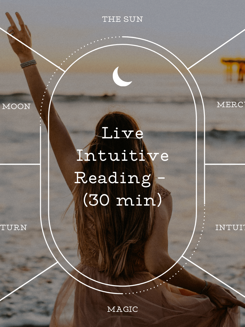 🔮 Live Intuitive Reading – $222 (30 min) product image (1)