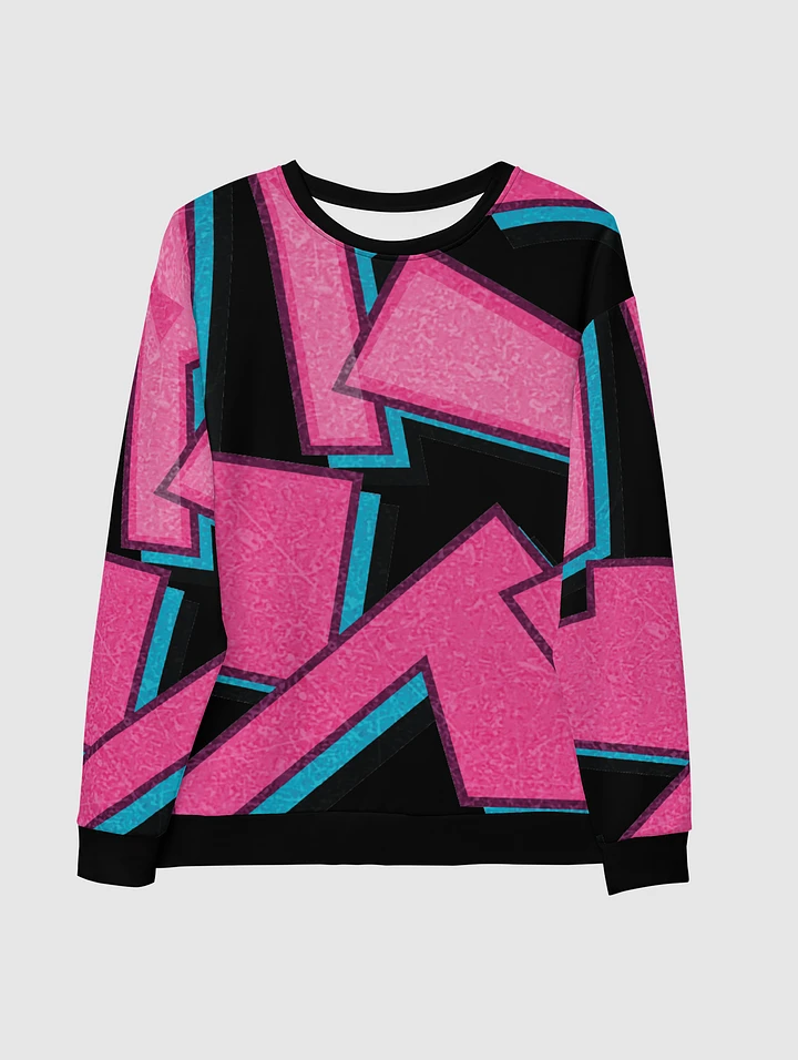 Wyld Geometric Unisex Sweatshirt (Pink) product image (1)