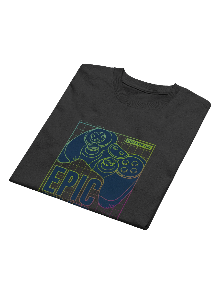 Epic Gamer Heavyweight Printed T-Shirt product image (4)