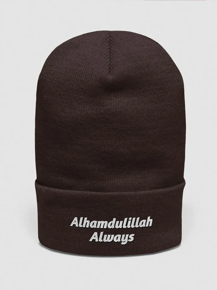 Alhamdulillah Always Beanie product image (2)