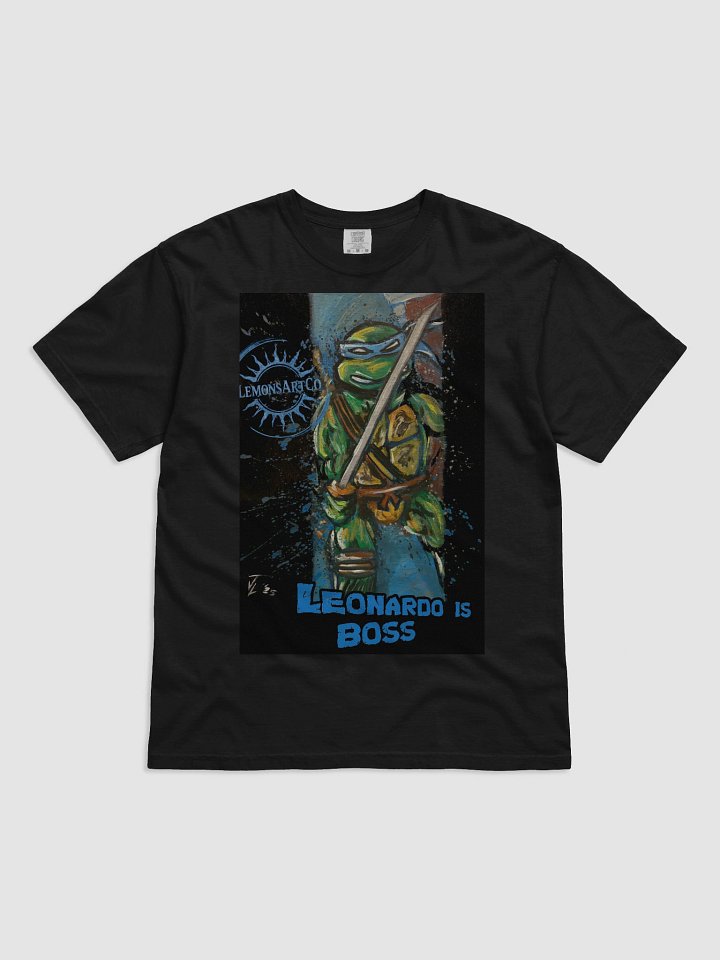 Boss Ninja Leonardo T-Shirt product image (2)
